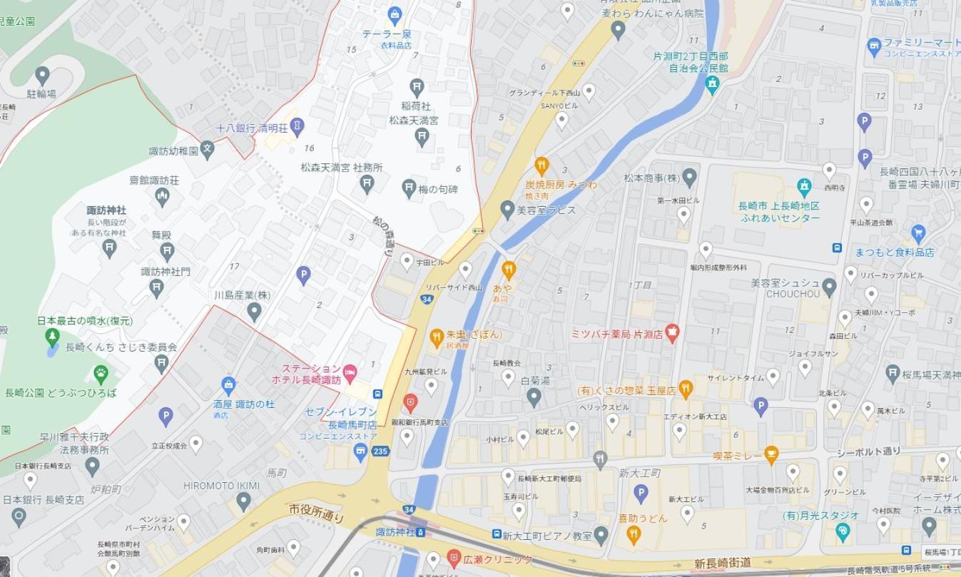 Station Hotel Nagasaki Suwa ภายนอก รูปภาพ